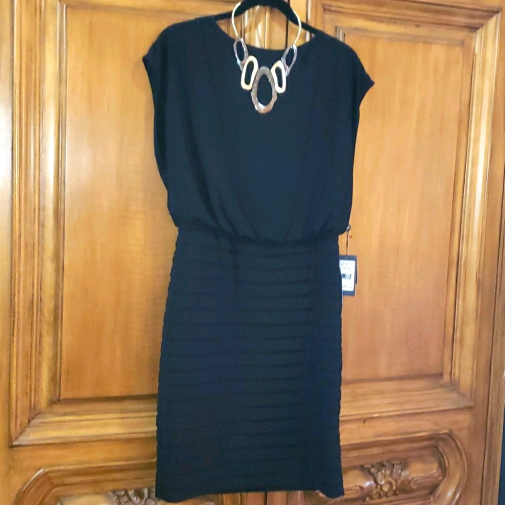 Nordstrom Adrianna Papell black dress - Picture 1 of 11